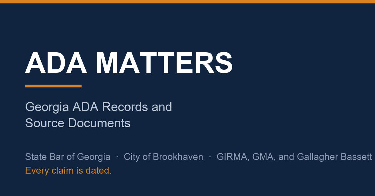 How to File an ADA Title II Complaint in Georgia
